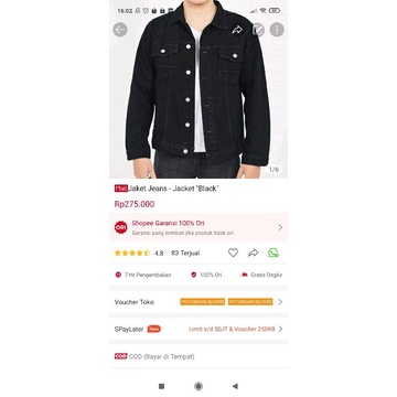Weird Jeans - Jacket Black - Jacket Jeans - Image 6