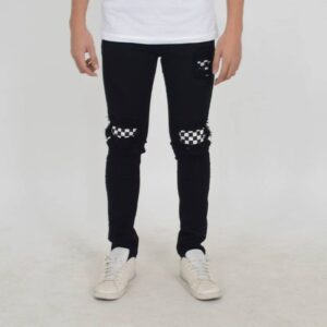 Weird Jeans - Destroyed Denim Jet Black - Celana Jeans