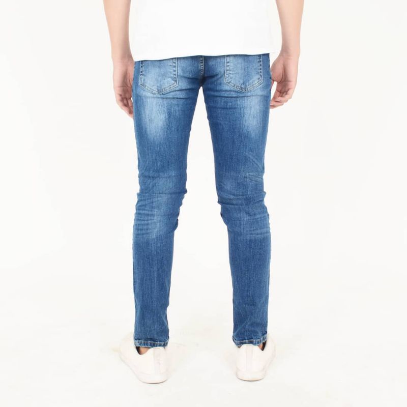 Weird Jeans - Blue Cracked - Celana Jeans - Image 4