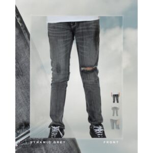 Weird Jeans - Dynamic Grey - Celana Jeans Pria Skinny Slimfit Strech