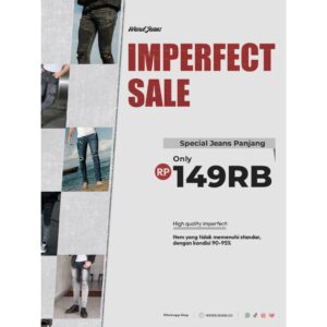 [149k] Imperfect Sale Celana Jeans Pria Slim Fit Strech Riject Berkualitas