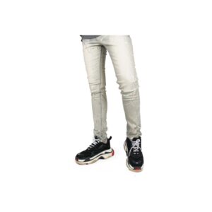 Weird Jeans - Limited Edition Snow White Splater - Celana Jeans Pria Skinny Slim Fit Strech