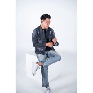 Weird Jeans -  REGULER FIT Rain Blue - Celana Panjang Denim Polos Reguler Fit Slim Fit