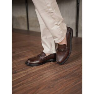 Weird Jeans - Oxford Loafers Brown - Sepatu Pria Formal Casual Elegant Slip On Leather