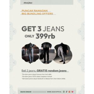 [399k Dapat 2+ FREE 1 Jeans ] Silver Grey Dan Black Days Celana Jeans Panjang Dan Pendek Pria Slim Fit Strech