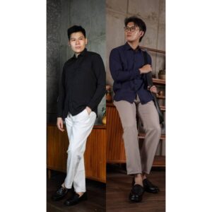 Weird Jeans - Maxi Grey Celana Formal Panjang Bahan Semi Wool  Pria Formal Stright Fit Warna Abu Abu
