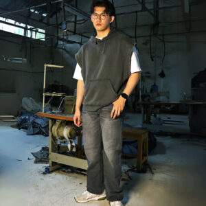 Weird Jeans - Loose Fit Zypher Grey - Celana Jeans Panjang Pria Loose Fit Polos Nyaman Warna Grey