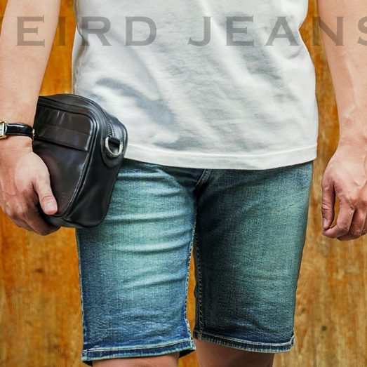 Weird Jeans - Blue Pacific - Celana Jeans Denim Pendek Pria Skinny Fit Strech - Image 2