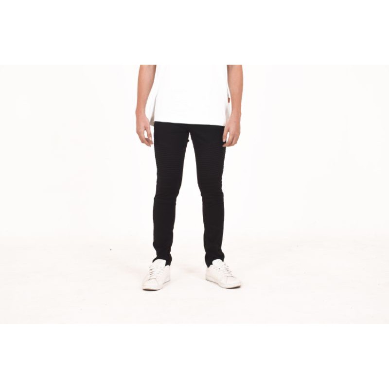 Weird Jeans - Biker Black Noir