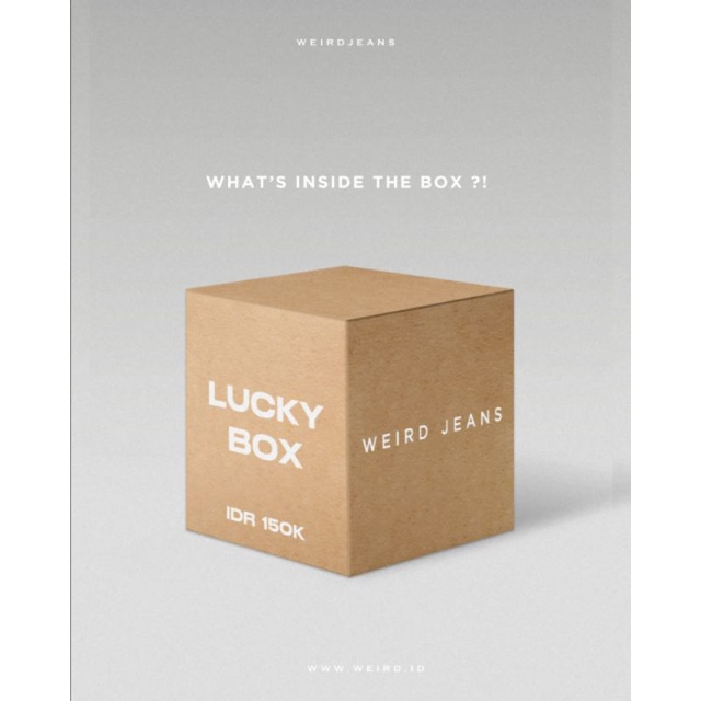 Weird Jeans - Lucky Box 2Pcs - Celana Jeans