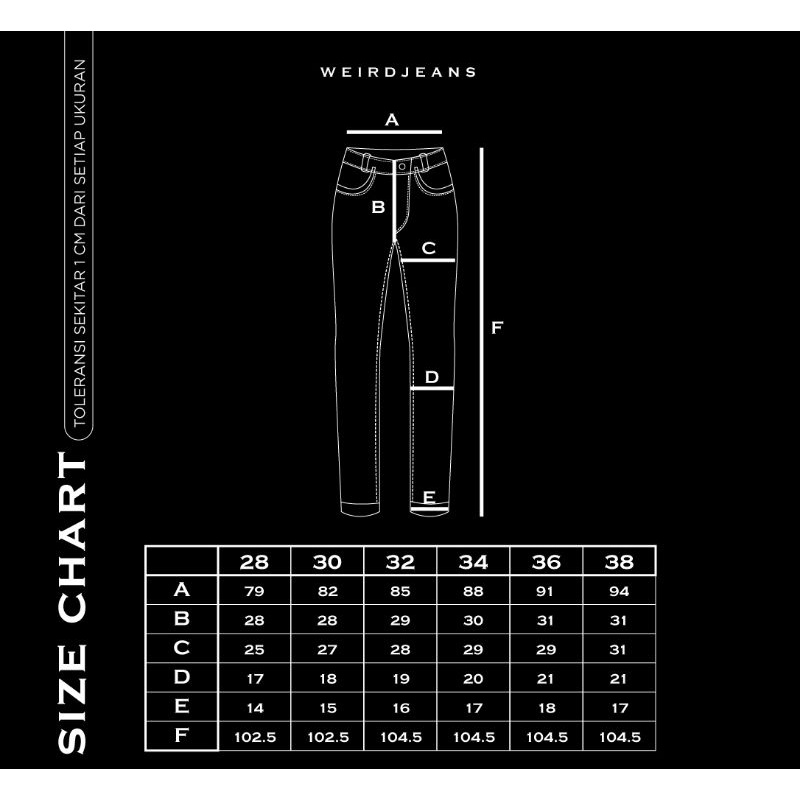 Weird Jeans - Lucky Box 2Pcs - Celana Jeans - Image 2
